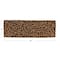 Hello Honey® 47" x 16" Natural Coir Double Doormat with Leopard Print